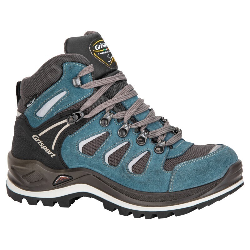 Grisport Flinders Mid WP Blue/Black/Grey Hiking Boots - SafetyHQ