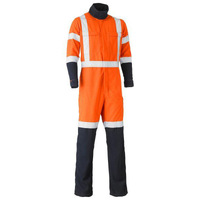 Bisley TenCate Tecasafe Plus 700 X Taped Hi Vis TTMC FR Vented Coverall