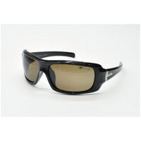 Eyres by Shamir HOTROD Sapphire Black Frame Polarised Brown FS Lens Safety Glasses