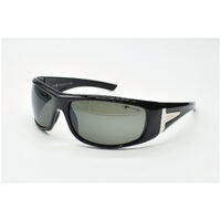 Eyres by Shamir SPACE Crystal Black Snake Frame Polarised Grey FS Lens Safety Glasses