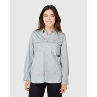 Womens Utility Shirt Dove Grey