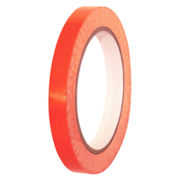 Husky Tape 96x Pack 550 PVC Film Tape Red 18mm x 66m