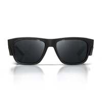 SafeStyle Fusions Matte Black Frame Polarised Lens Safety Glasses