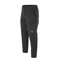 Unit Mens Pants Work Cargo Demolition Black