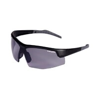 KingGee Unisex Combat Smoke Safety Glasses Colour Matt Black